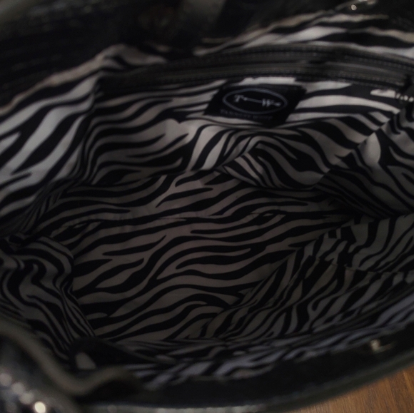 Tannery west large bag good condition pewter color - Picture 6 of 6